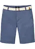 Bermuda chino extensible avec ceinture, Regular Fit, bonprix