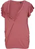 Blouse T-shirt de grossesse avec fonction allaitement avec viscose, bonprix
