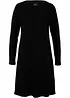 Robe en maille basique avec coton recyclé, bonprix