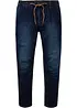 Jean jogger à taille élastiquée Regular, fuselé, bonprix