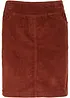 Stretch Baumwoll-Cordrock mit Bequembund, bonprix