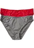 Slip mit zarter Spitze (2er Pack), bonprix