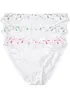 Slip mit Spitze (3er Pack), bonprix