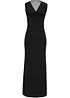 Robe longue avec décolleté dos rehaussé de strass, bonprix