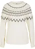 Pull norvégien à col montant, bonprix