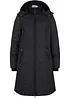 Manteau court et matelassé avec surpiqûres diamant et zips sur les côtés, bonprix