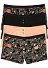 Lot de 4 boxers femme, bonprix