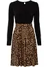 Robe courte avec ceinture, bonprix