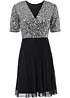 Robe courte à sequins, bonprix