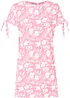 Robe en jersey à imprimé floral, bonprix