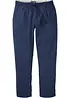 Pantalon jogger droit en lin mélangé, loose, bonprix