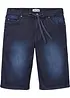 Bermuda confortable en jean et molleton, Regular, bonprix