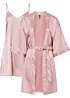 Morgenmantel-Set: Kimono + Negligé (2-tlg.Set), bonprix