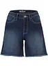 Short en jean, taille mi-haute, extensible, bonprix