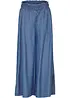 Pantalon palazzo, bas de jambes fendus, longueur 7/8, bonprix