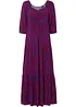 Robe longue imprimée, bonprix