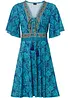 Robe courte imprimée, bonprix