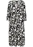 Robe midi en viscose fluide, bonprix