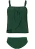 Tankini mit abnehmbaren Trägern (2-tlg.Set), bonprix