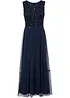 Robe longue avec haut brodé de sequins, bonprix