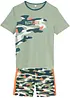 T-shirt et bermuda garçon 100% coton (ens. 2 pces), bonprix