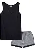 Pyjashort avec fine bordure dentelle, bonprix