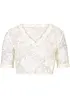 Blouse Dirndl en dentelle avec bouton, bonprix