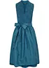 Dirndl à motif jacquard et tablier longueur midi (Ens. 2 pces.), bonprix