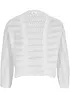 Bolero in Häkel-Optik, halbarm, bonprix