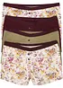 Lot de 4 boxers femme, bonprix