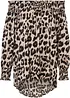 Blouse plus longue au dos, bonprix