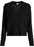 Gilet en maille ajourée, bonprix