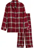 Gewebter Pyjama aus Flanell, bonprix