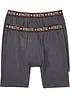 Lange Boxershorts eng mit Baumwolle (2er Pack), bonprix