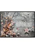 Fußmatte mit weihnachtlichem Statement, bonprix
