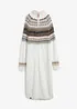 Robe en maille norvégienne, bonprix