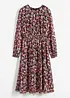 Robe en chiffon, bonprix