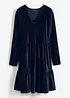 Mini-robe en velours élastique, bonprix