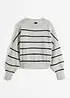 Pull rayé, bonprix