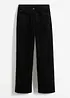 Pantalon large en velours côtelé, bonprix