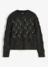 Pull court avec strass, RAINBOW