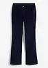 Pantalon bootcut en velours côtelé extensible, bonprix