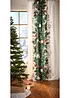 LED Vorhang mit weihnachtlichem Druck (1er Pack), bonprix