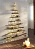Décoration murale ou de porte filet lumineux à LED sapin, bonprix