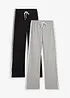 Jersey-Hose aus Baumwolle mit Stretch (2er Pack), bonprix