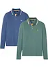 Lot de 2 polos 100% coton, bonprix