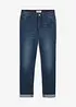 Jean droit taille mi-haute, extensible, bonprix