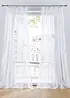 Gardine mit Wellen Druck mit recyceltem Polyester (1er Pack), bonprix