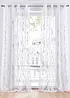 Gardine mit Glanz Druck (1er Pack), bonprix