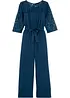 Jumpsuit mit Spitze, bonprix